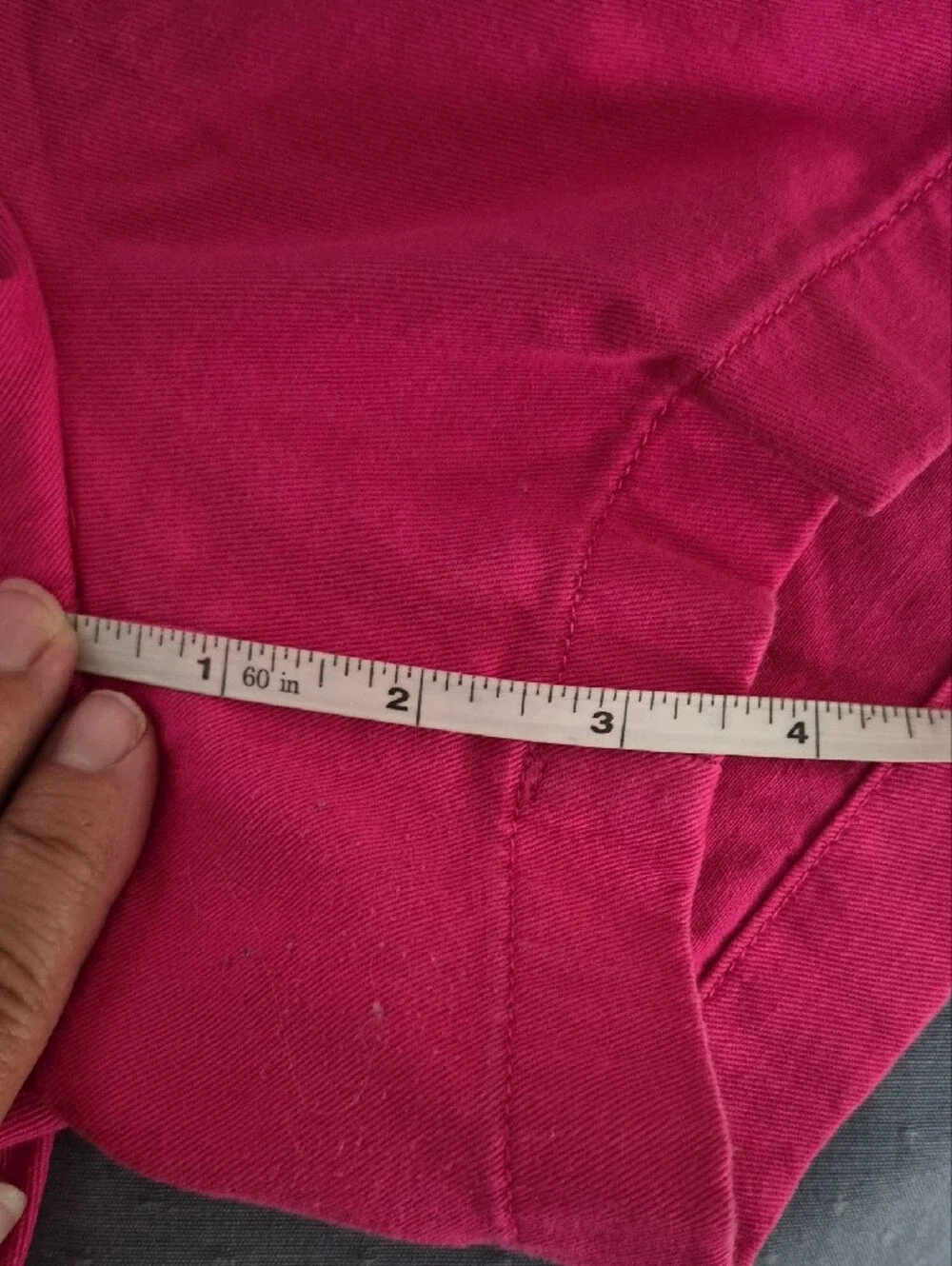 J. Crew Bright Pink Cotton Tailored Chino Shorts Womens 10 Preppy Vacation